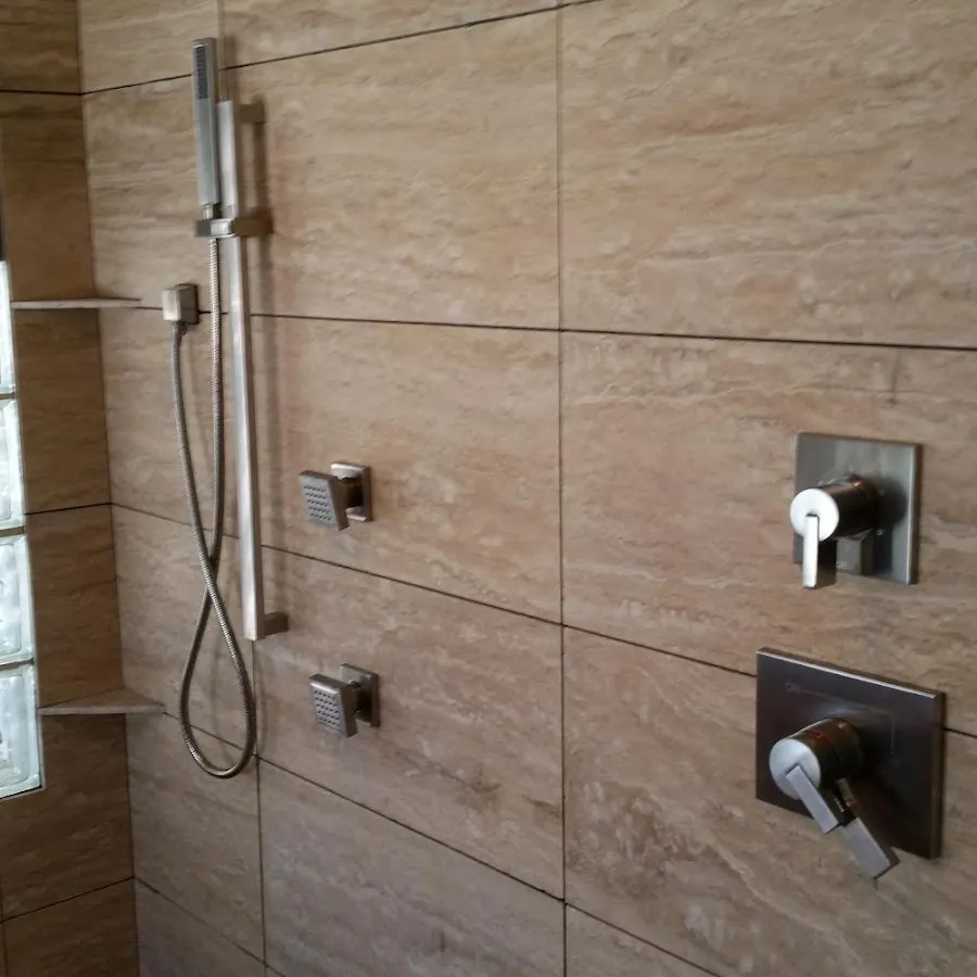 Shower fixture installation for Water Heater Replacement in Morrisville
